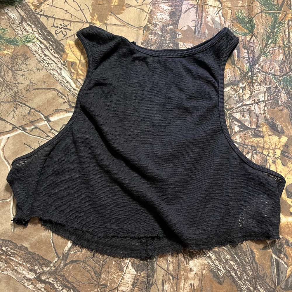 Free People Mesh Crop Top